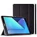 Produktbild EasyAcc Hülle für Samsung Galaxy Tab S3 T820/ T825, Hülle Cover mit Standfunktion/Automatische Funktion PU Leder Hüllen Kompatibel für Samsung Galaxy Tab S3 (9,68 Zoll) Smart Cover (Schwarz)