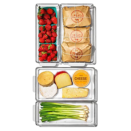 OXO Good Grips 4-Piece Fridge Storage Bin Starter Set - Additional View