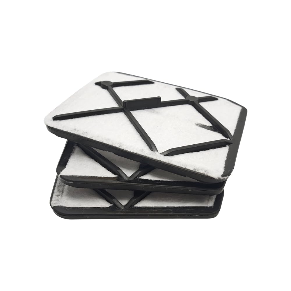 3 filtros de Aire compatibles con cortacésped 37, 38, 42, 44, 370, 380, 440 y 6120025BR.