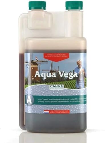 Miniatura 1 de 1 litro - Aqua Vega - Parte A - Nutrientes vegetales - Desarrollado para sistemas de recirculación - CANNA 9520801