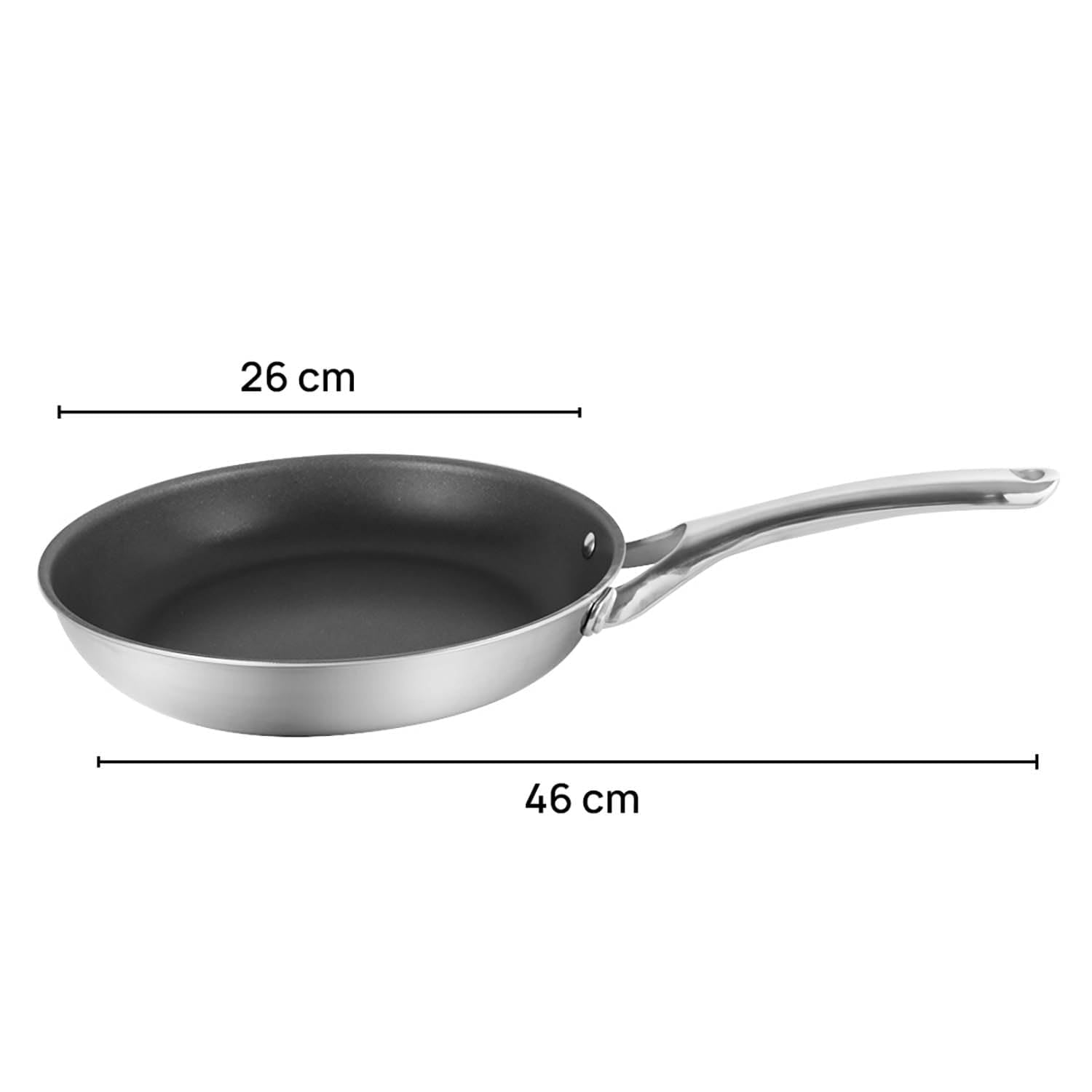 Corelle Brands DuraNano CBDN26FP-HH/SG Fry Pan, 26cm : Amazon.sg: Home