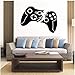 Wandaufkleber Aufkleber Videospiel-Controller Aufkleber Aufkleber Spiel Poster Player Vinyl Aufkleber Dekorative Wandbild Videospiel Wandaufkleber 40x55cm
