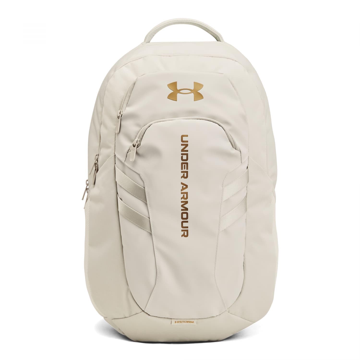 Unisex, Hustle 6.0 Pro Backpack (110) Summit White//Metallic Gold One Size Fits Most