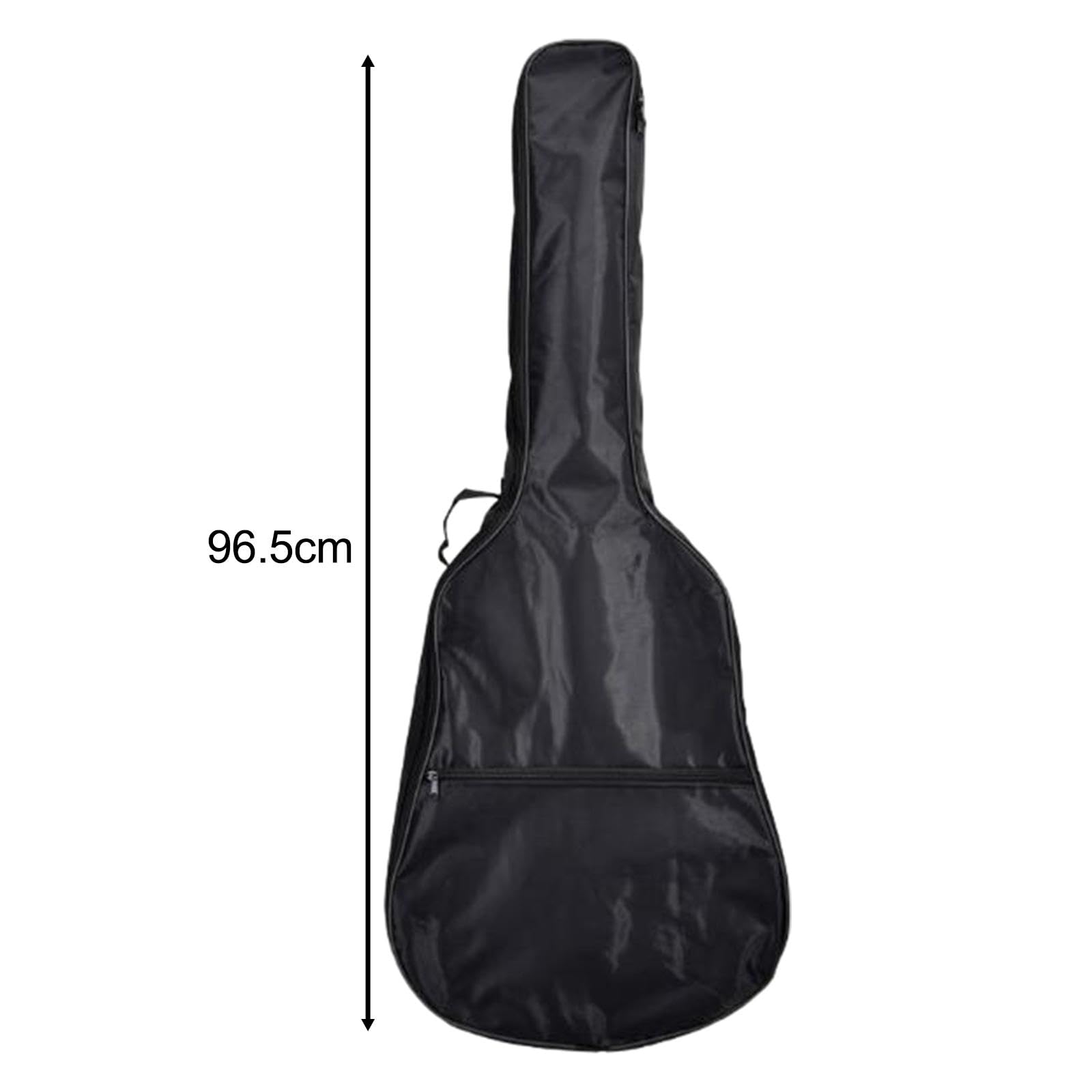 Etui na gitarę akustyczną, przenośna, wyściełana torba na gitarę na nuty, struny muzyczne, 96,5 cm, 96,5 cm, 38 cali, 38 In, jako opis