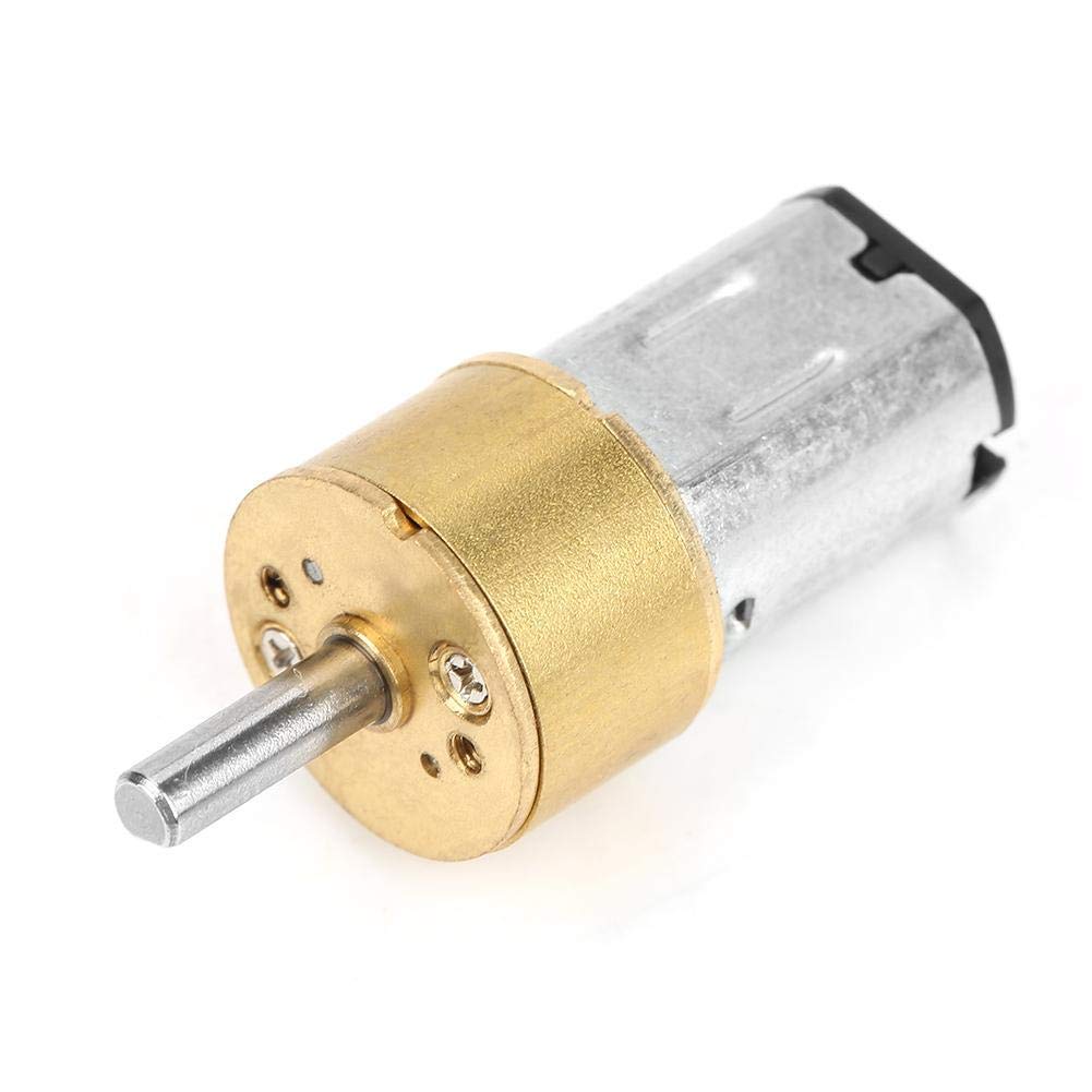 Gear Motor,DC6V 14MM N20 Micro Metal Gear Box Dustproof Motor For Robot DIY(6V 600RPM)