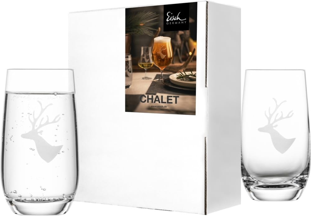 Becher CHALET - 2 Stück im Geschenkkarton