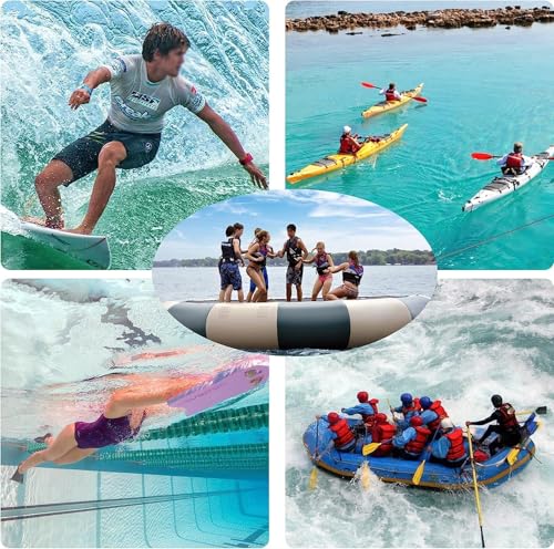 Image of Waterproof Ocean Dry Bag, Roll Top Floating Waterproof Sack for Beach, Swimming, Kayaking, Boating, Fishing, Camping, Hiking & Water Sports (30 Liter)