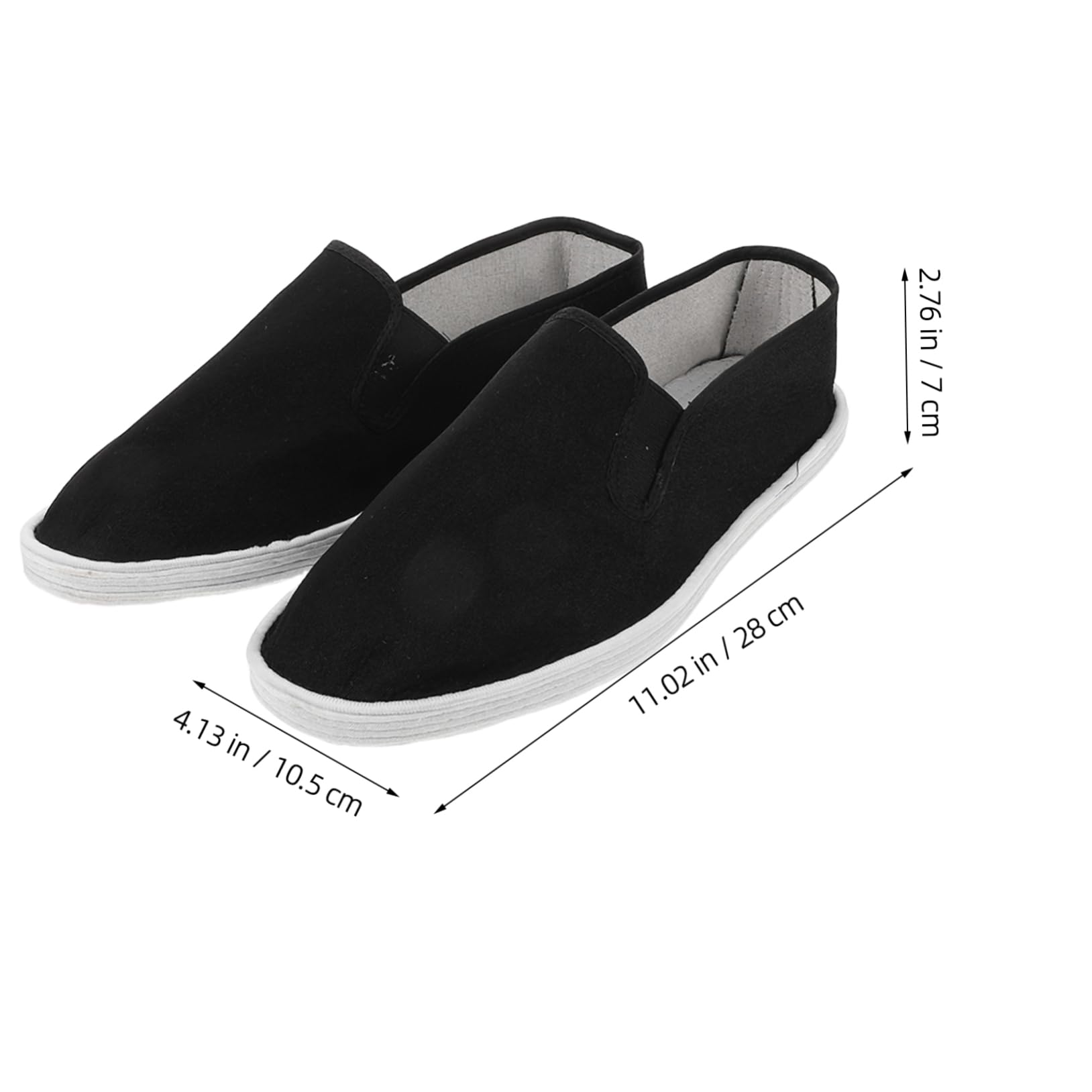 POPETPOP Martial Art Chinese Shoes Tai Chi Kung Fu Training Shoes Breathable Embroidered