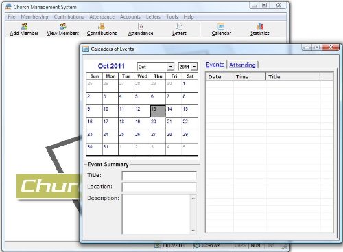 Church Management Software Professional Membership System; Church Facilities, Office, Bookkeeping and Finances Administration Software; PC Only CD-ROM; Single License (50,000 Members) - Image 5