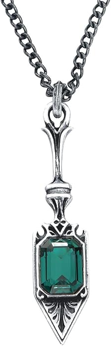 Alchemy  | Colgante de cuchara de absenta gótica Sucre Vert con collar [joyería] Alchem., Una talla, no aplicable, N/A