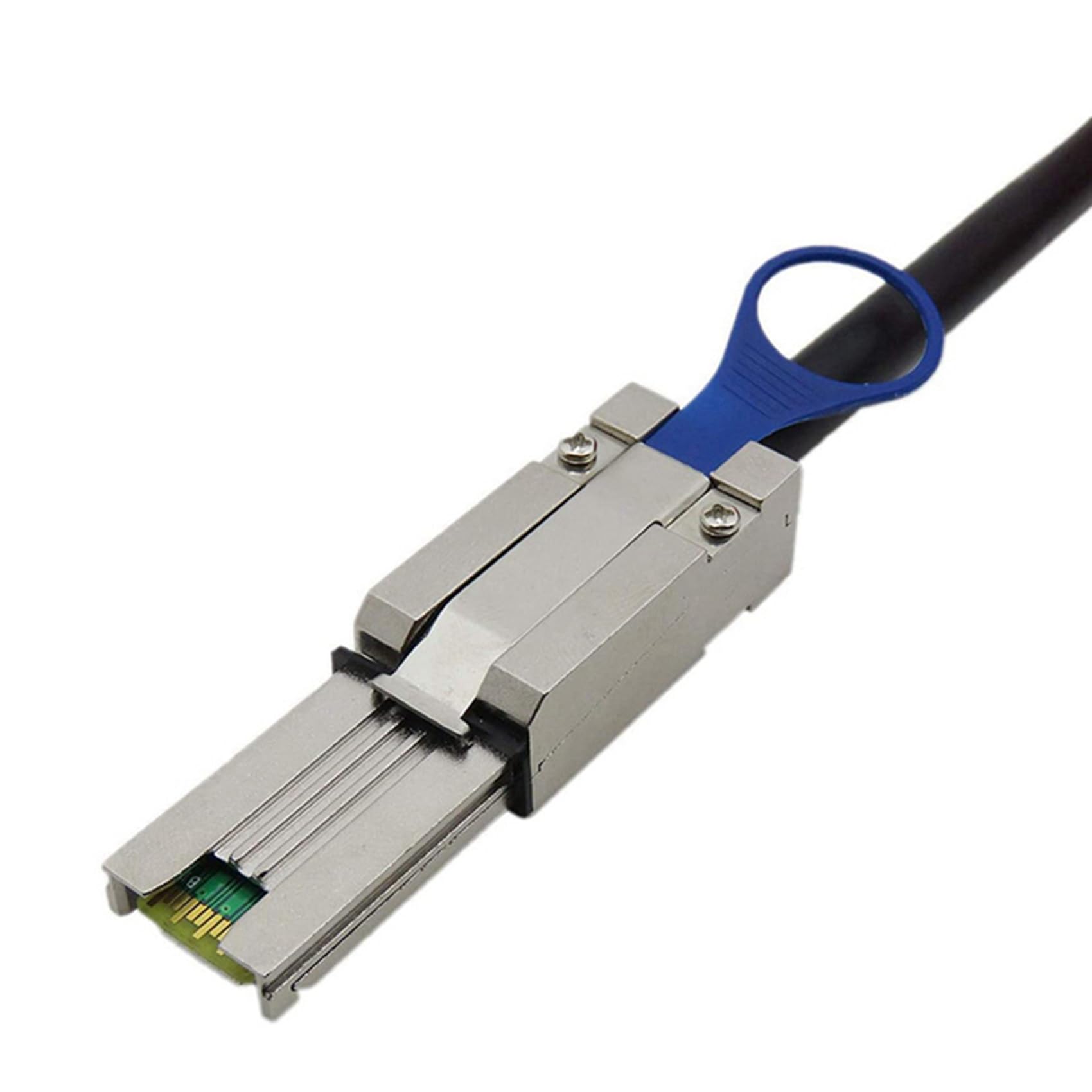 Lot de 2 câbles de transfert SAS 26 broches SFF-8088 vers SFF-8088 pour disque dur haute vitesse 3,33TF/1M/1