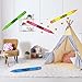 Giant Inflatable Crayons Balloon - Back To School Balloons Decorations - Party Supplies and Gifts - (4Crayons)