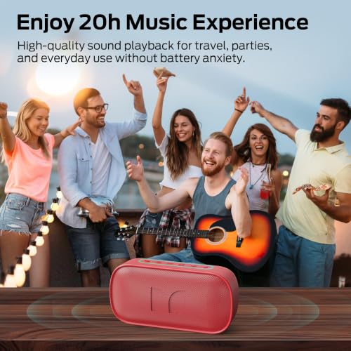 Monster S150 Speaker, IPX7 Waterproof Wireless Speaker, 24W Stereo Sound with Pure Bass, Bluetooth 6.0, TWS Pairing, HD Calling, 20H Playtime, RGB Lights Perfect for Outdoor, Party, Beach, Home, Gifts - image 4