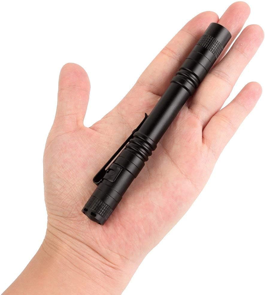Mini lampe de poche LED XPE-R3 compacte avec clip de poche - 4