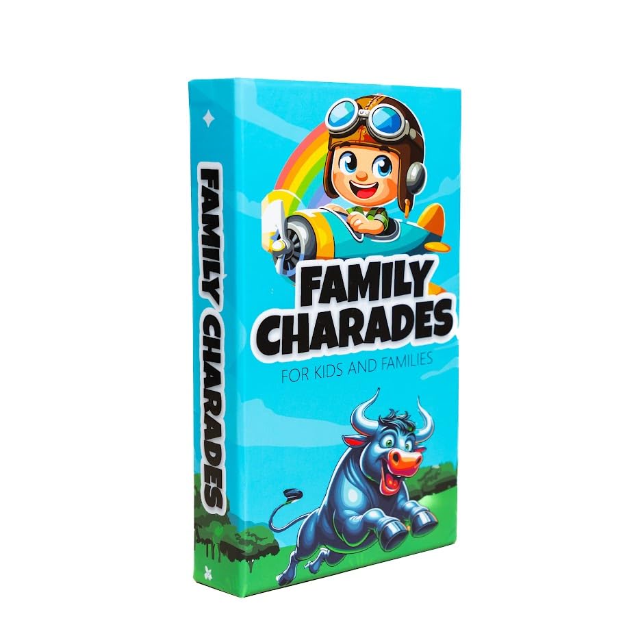 Plearn Pieces Family Charades - for Kids & Families | 4+ Players | Family Bonding Game | Stocking...