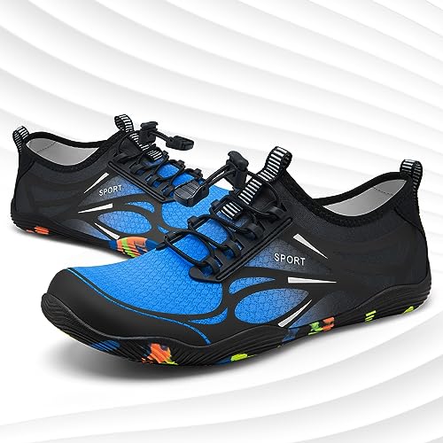 Image of ATHMILE Water Shoes for Men Women River Swim Beach Pool Adult Quick Dry