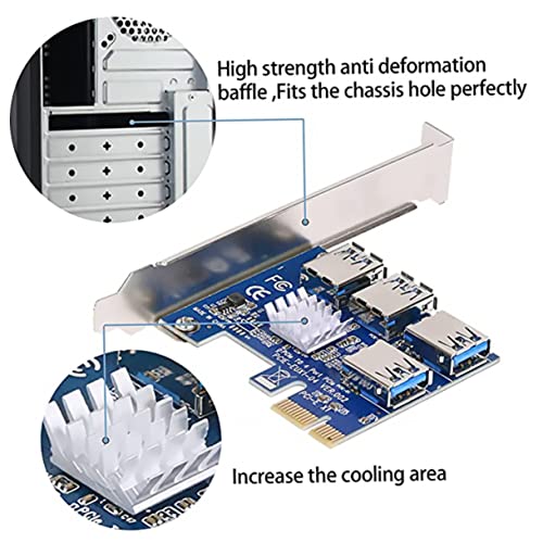 Pci-e Riser Uonlytech : configurez votre station informatique multi-cartes sans surchauffe