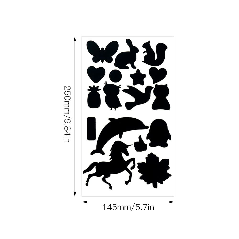 Toppe Autoadesive In Nylon BQRKOTM - 96 Pezzi, Per Riparare Vestiti, Piumini E Tende, Nero - Foto 2