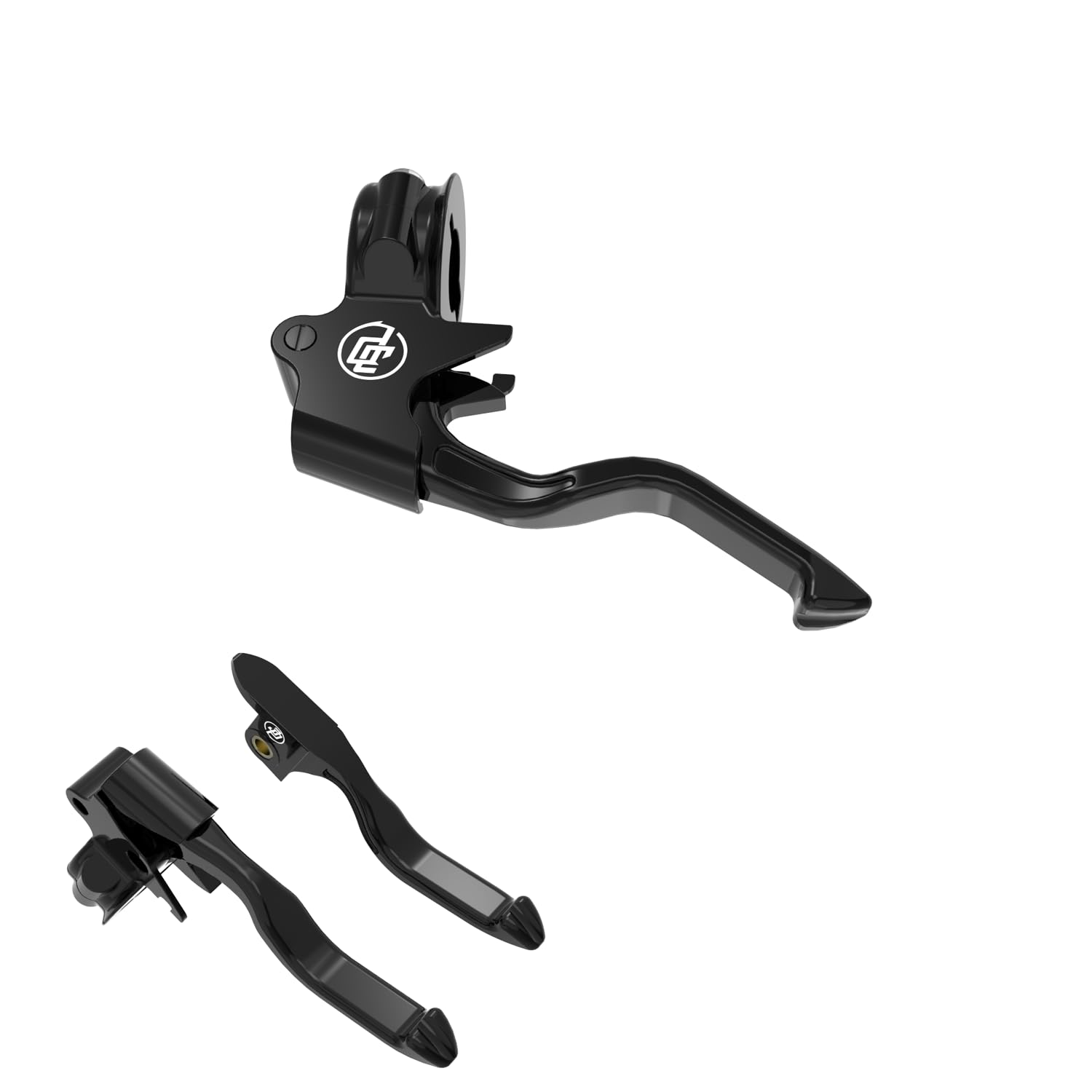 POWER JAMES Black Easy Pull Clutch Brake Shift Levers Hand