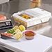 Rubbermaid Commercial Products Polycarbonate Food Storage Box/Tote, 2 Gallon, Clear, for Restaurant/Kitchen/Cafeteria