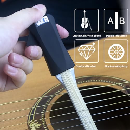 Guitar Bow - Makes Your Guitar a Cello/Violin - Fun and Creative Tools for Steel Stringed Instrument - Thumbnail 3
