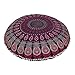 Aakarshan 32" Mandala Floor Pillow Cushion Seating Throw Cover Hippie Decorative (Lavender)