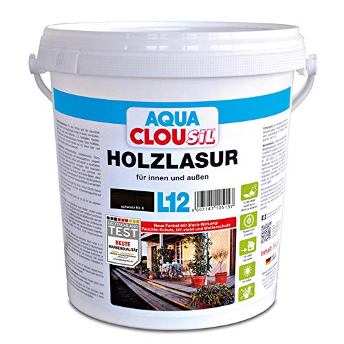 Preisvergleich Produktbild AQUA CLOUsil L12 schwarz 5,0 L