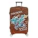 WanuigH Couverture Bagages Housse à Bagages Anti-Rayures de 18 à 32 Pouces Housse de Valise for Bagages Lavable Protecteur Valise (Color : Scooter flyout, Size : L(25''-28''))