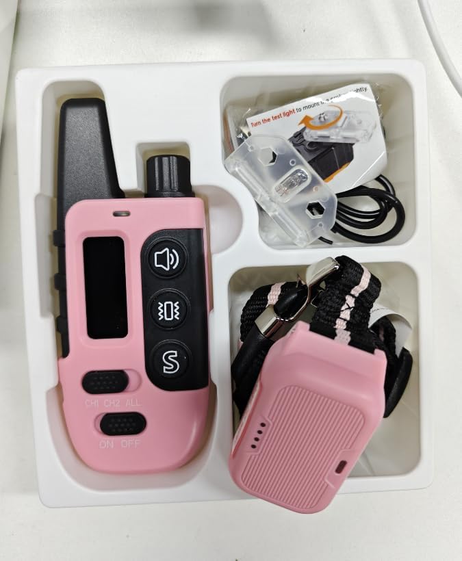 Shock Collar for Dogs, Pink