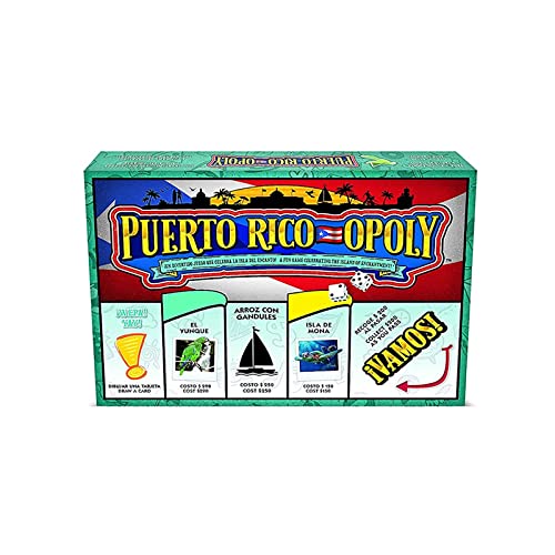 Late For The Sky Puerto Rico-Opoly, Multi #TOP1