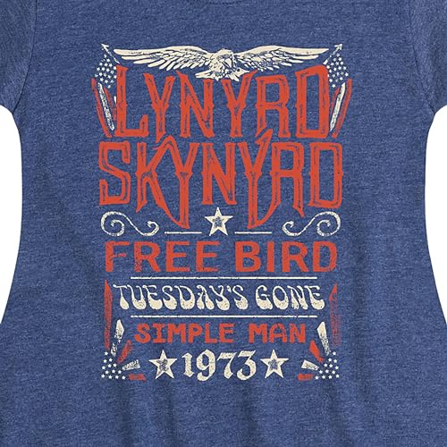 HYBRID APPAREL - Lynyrd Skynyrd - Hits - Toddler & Youth Girls Fit & Flare Dress3