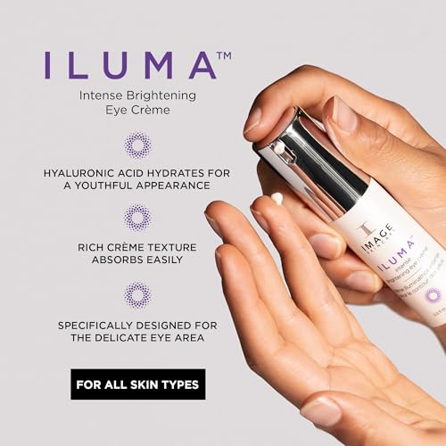 IMAGE Skincare, ILUMA Intense Brightening Eye Crème, Helps Reduce Signs of Visible Skin Aging, Dark Circles, Spots and Discolouration Under Eyes, 15 mL - Image 3