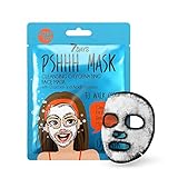 mascarilla facial de oxigeno con reservorio ¡ATENCIÓN! PSHHH... ¡Tan limpia! La mascarilla oxigenada con la ayuda de burbujas súper traviesas nutre la piel con oxígeno, la limpia e hidrata suavemente. Sé una pequeña nube, diviértete, toma fotos y mima tu piel con mucho cuidado.