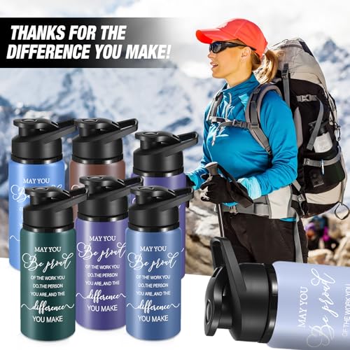 Bokon Thank You Botellas de Agua Aluminio, Core, 17 oz miniatura 5