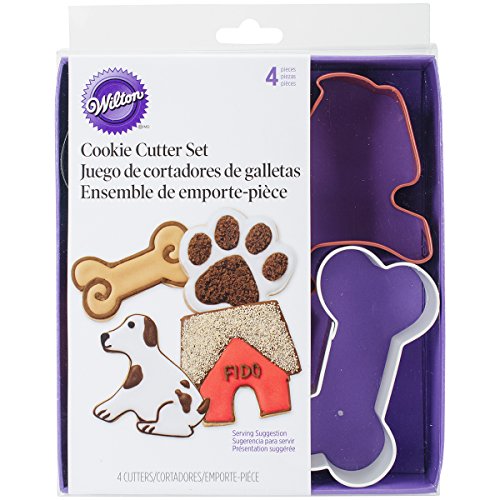 Wilton Metal Cookie Cutters 4/Pkg-Pet Theme