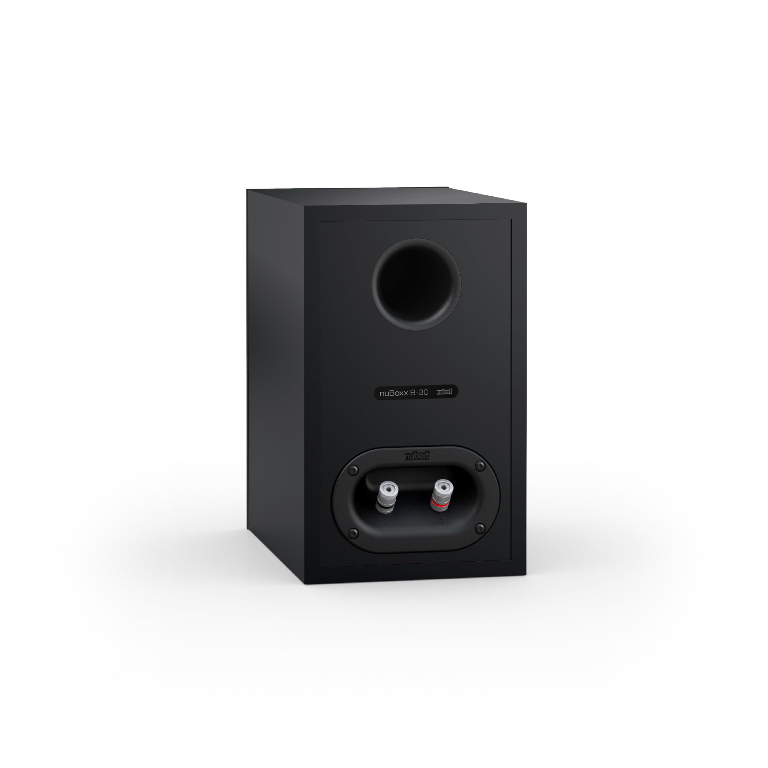 Nubert nuBoxx B-30 | Schwarze Kompaktlautsprecher | 2 Stück Passivboxen | Für Moderne Wohnzimmer | Kompakte Regallautsprecher | Lautsprecher bis 51 Hz | Ideal & Musikliebhaber