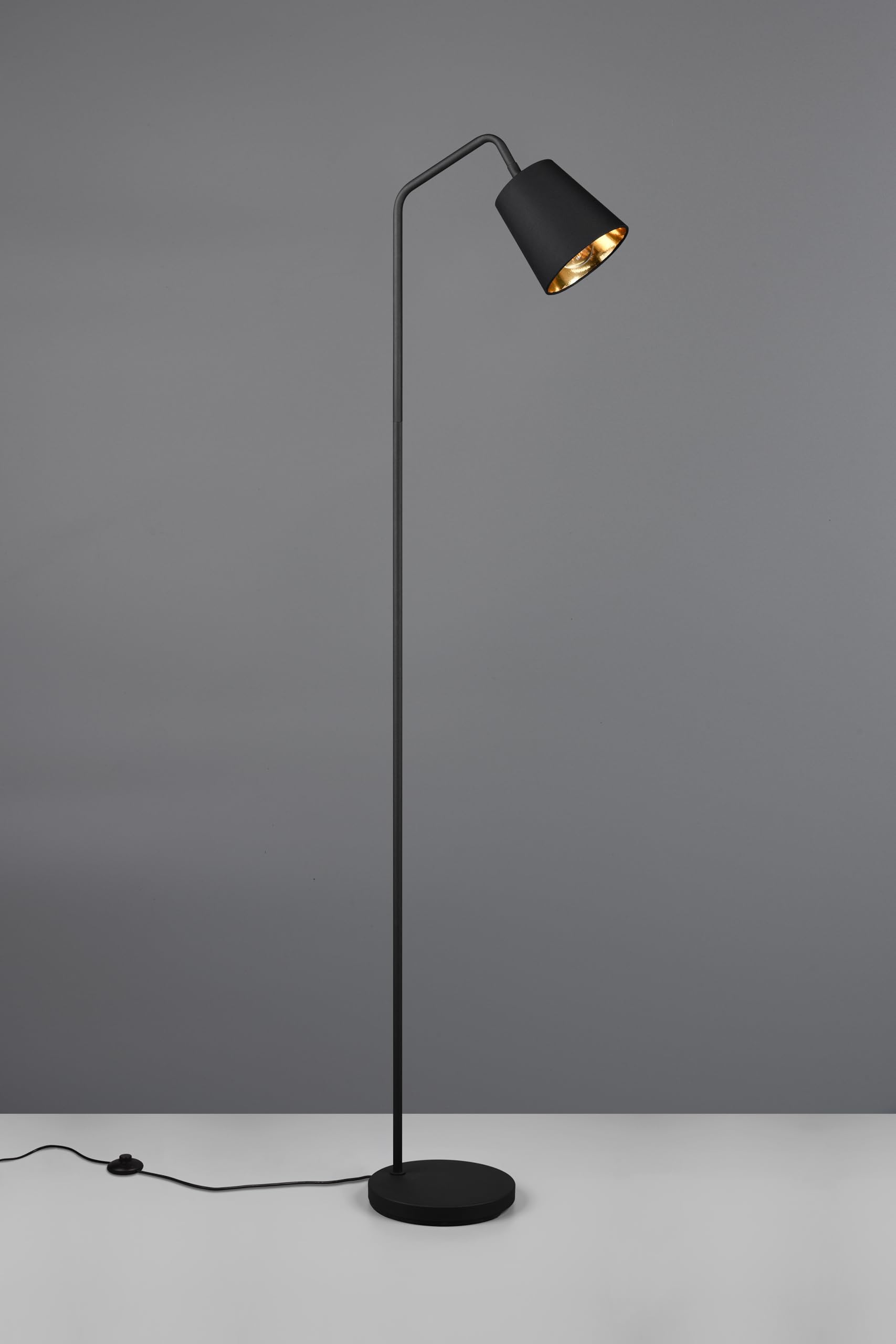 Trio czarna lampka do czytania Buddy - R41721032