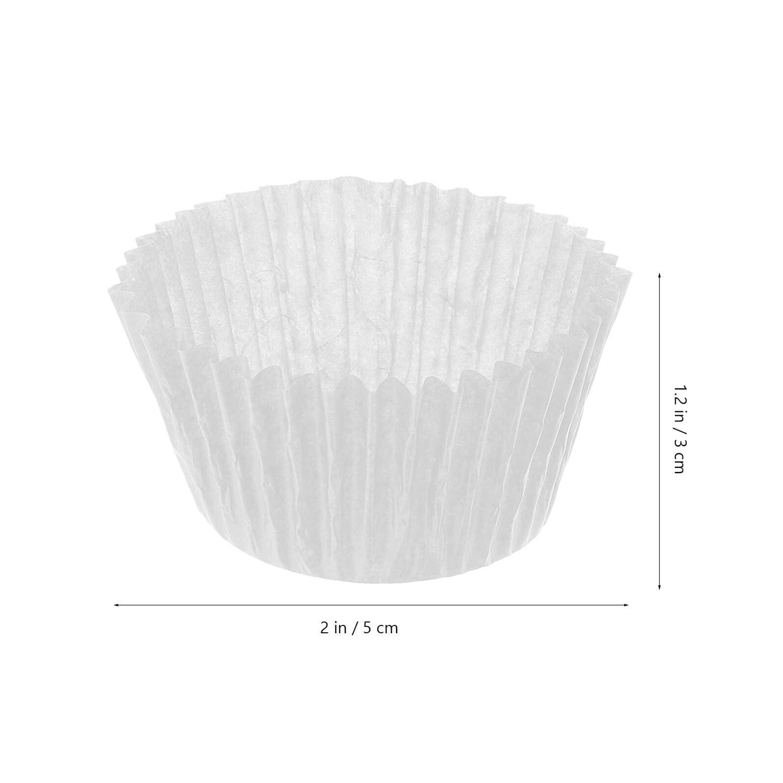 Capacillos para Cupcakes 1000 Piezas de Papel Anti-grasa | Cupcakes y Muffins, No se Rompen Fácilmente, Uso en Cumpleaños y Aniversarios