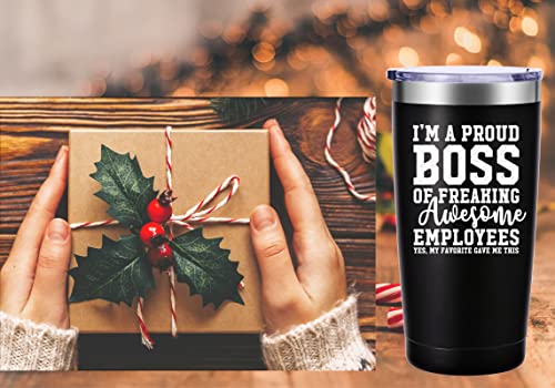 AMZUShome 20oz Proud Boss Tumbler