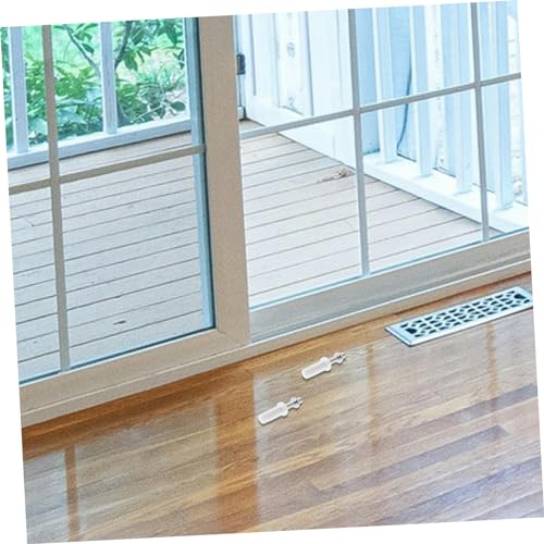 Herraje para puerta bifold 4 piezas, pivotes superiores para puerta corrediza miniatura 6