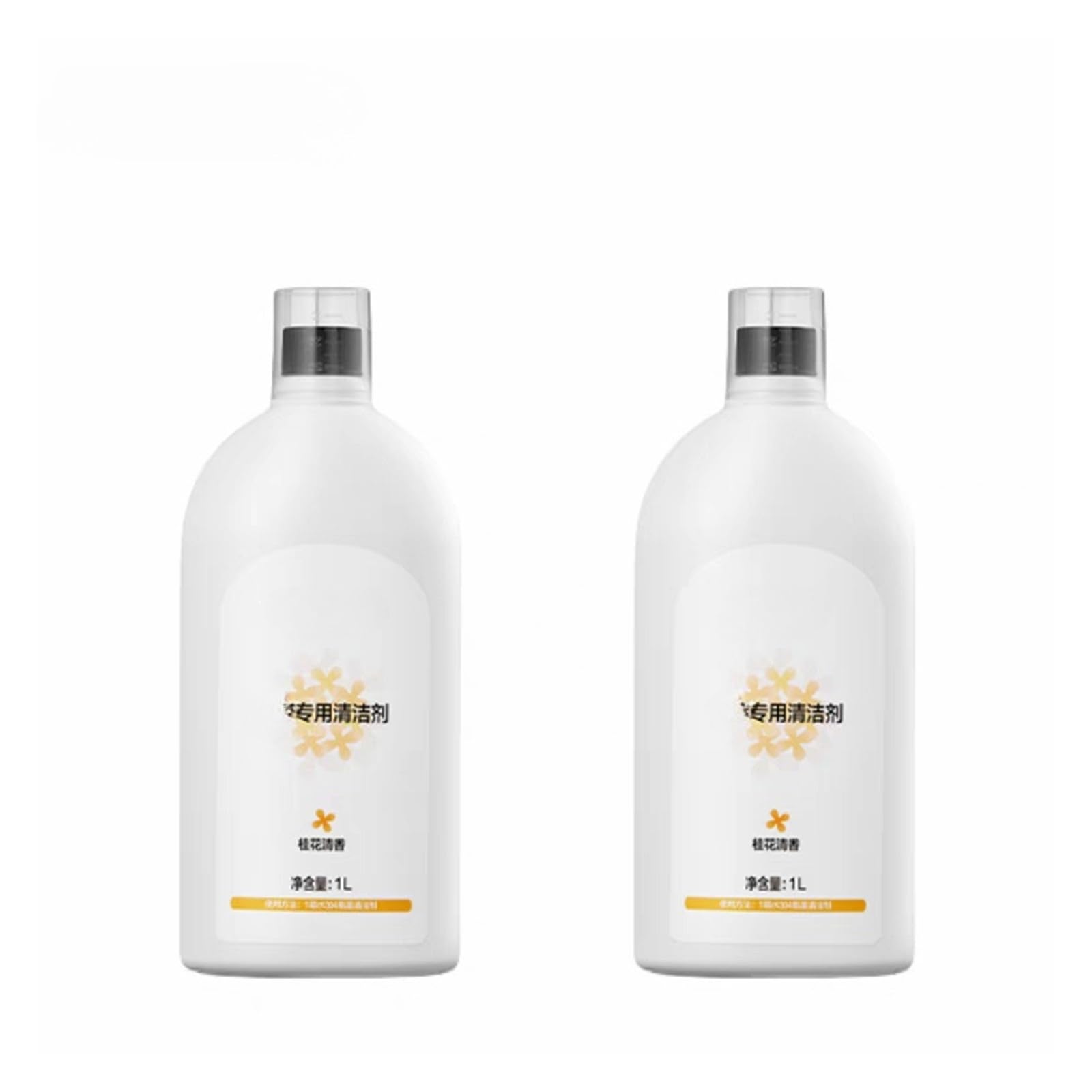Líquido limpiador de pisos。 Compatible para Midea W11 / RM2102 / V10 / V12 / S8。 Soluciones de limpieza para múltiples superficies。 Osmanthus Líquido Limpiador 1L (33.8fl Oz)(2 bottle)