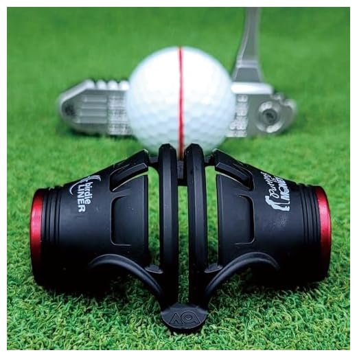 BIRDIE79 Premium Quality360-Degree Birdie Liner Drawing Alignment Tool Kit- 360-Degree Triple 3-Line Golf Ball Marker Stencil with Gift Box Including 3 Color Marker Pens-Patent Pending.