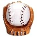 Baseball and Gloves Ceramic Salt and Pepper Shakers Set