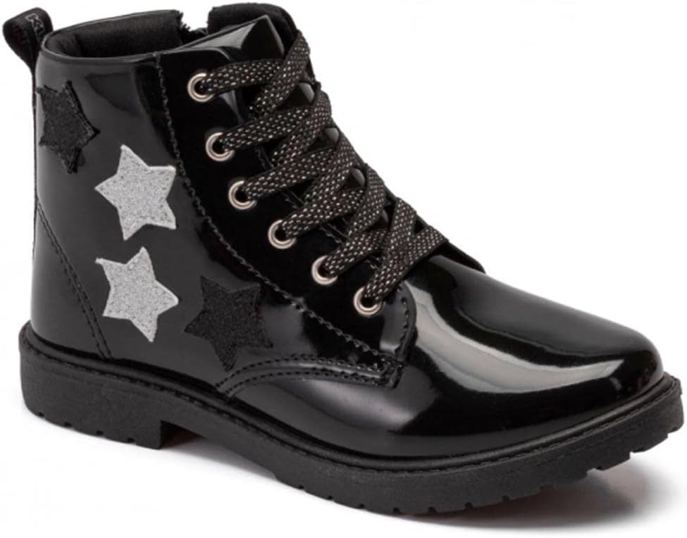 Bota Infantil Klin Rock 154 Preto/prata em promoção! Veja a oferta e mais achadinhos de Botas & Galochas Infantis Hoje é o melhor dia para comprar Bota Infantil Klin Rock 154 Preto/prata com aquele preço maroto! Promoção! Aproveite a oferta!