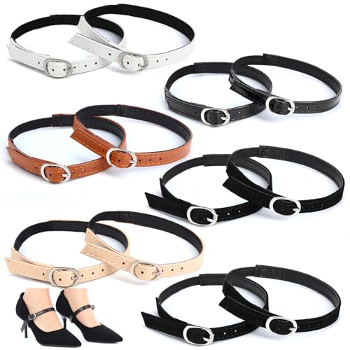 Skicuff 12 Pcs Detachable Ankle Shoe Straps with Buckles