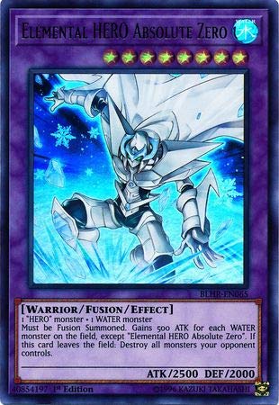 stfu yugioh card Amazon.com: Yu-Gi-Oh! - Elemental Hero Absolute Zero - BLHR-EN065 - Ultra  Rare - 1st Edition