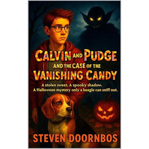 Steven Doornbos's Calvin and Pudge and the Case of the. Vanishing Candy. Mystery, suspense filled read to me book for kids episode artwork