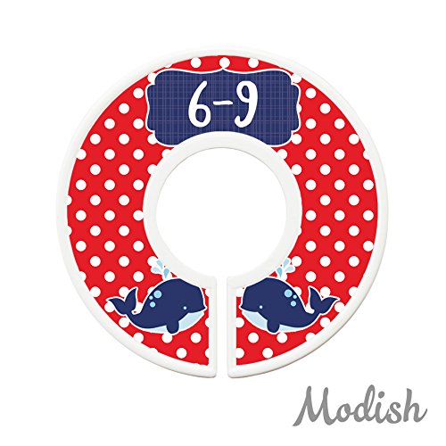 Modish Labels Baby Clothes Size Dividers, Baby Closet Organizers, Size Dividers, Baby Closet Organizers, Closet Dividers, Clothes Organizer, Neutral, Boy, Girl, Nautical, Anchors, Sail Boats (Baby) #TOP4