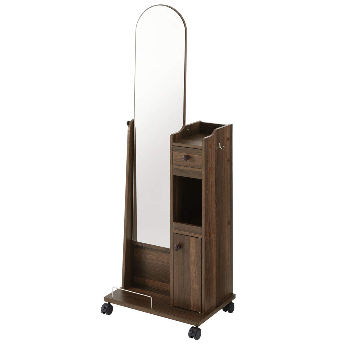 Amazon｜ぼん家具 【完成品】 化粧台 ドレッサー コンセント付き 全身