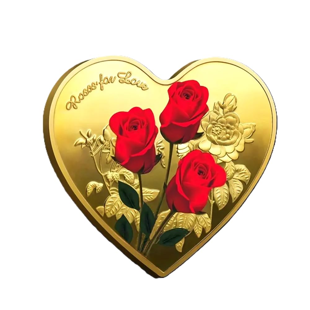 Pop-Up-Karte zum Valentinstag, Muttertagskarte für Mutter, 25,9 x 17,8 cm, "I Love You", 3D-Pop-Up-Karten – mit Herz-Münze für Valentinstag, Jahrestag, Muttertag, Happy Birthday
